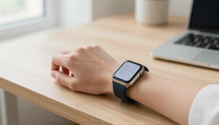 Reading a long PDF on an Apple Watch without eye strain